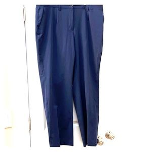 Blue “Talbots Woman” Pants (stretch/tailored fit)